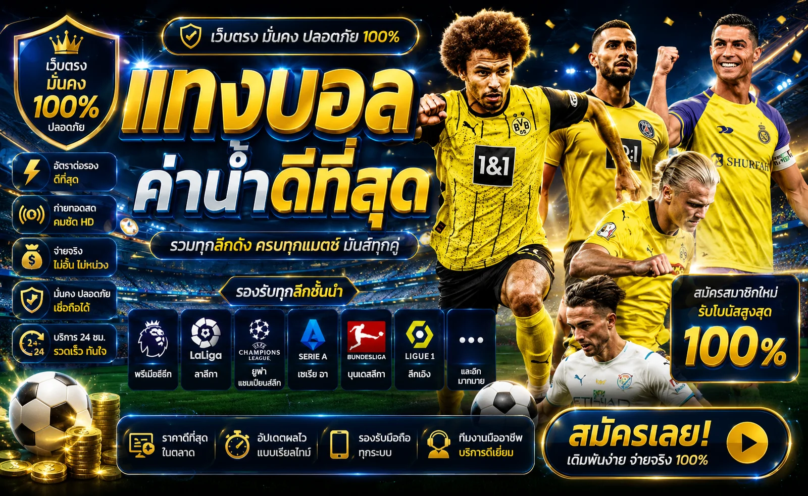 หน้าจอ 6XBET แทงบอลออนไลน์แสดงราคาบอลและผลบอลสด Livescore